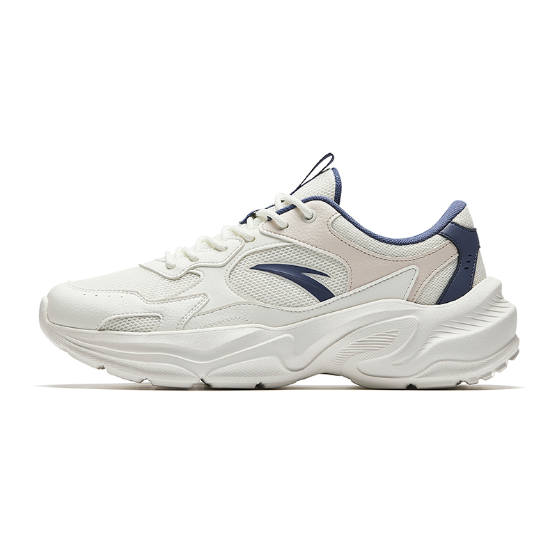 Anta Millennial Generation Breathable Low top Casual Shoes Men's White Blue