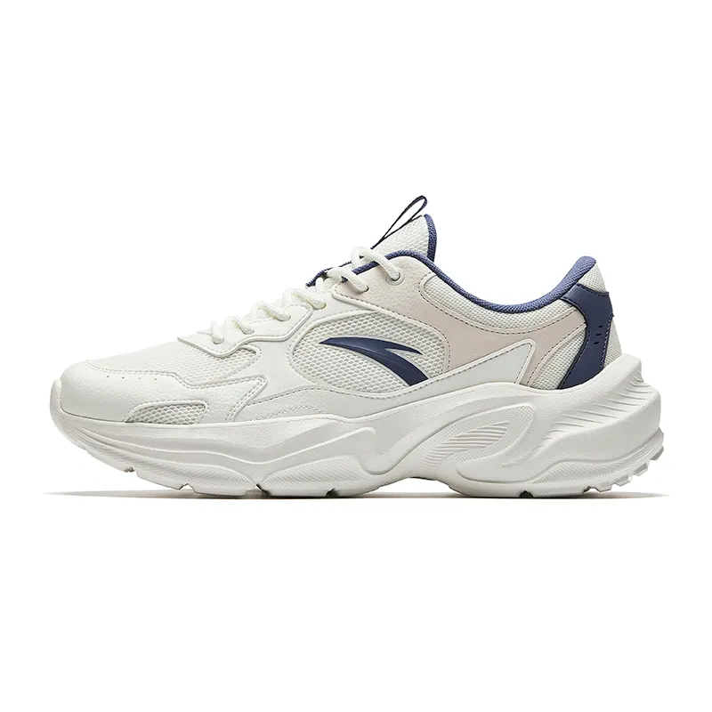 Anta Millennial Generation Breathable Low top Casual Shoes Men's White Blue