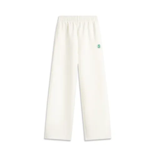 Li Ning x Disney Knitted Sweatpants Women's Ivory