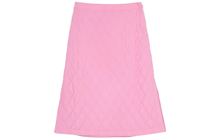 Burberry Casual Long Skirt Women's Pink