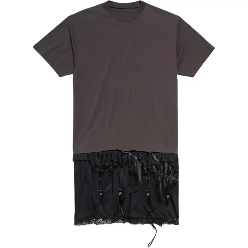 Balenciaga Lingerie T Shirt Dress