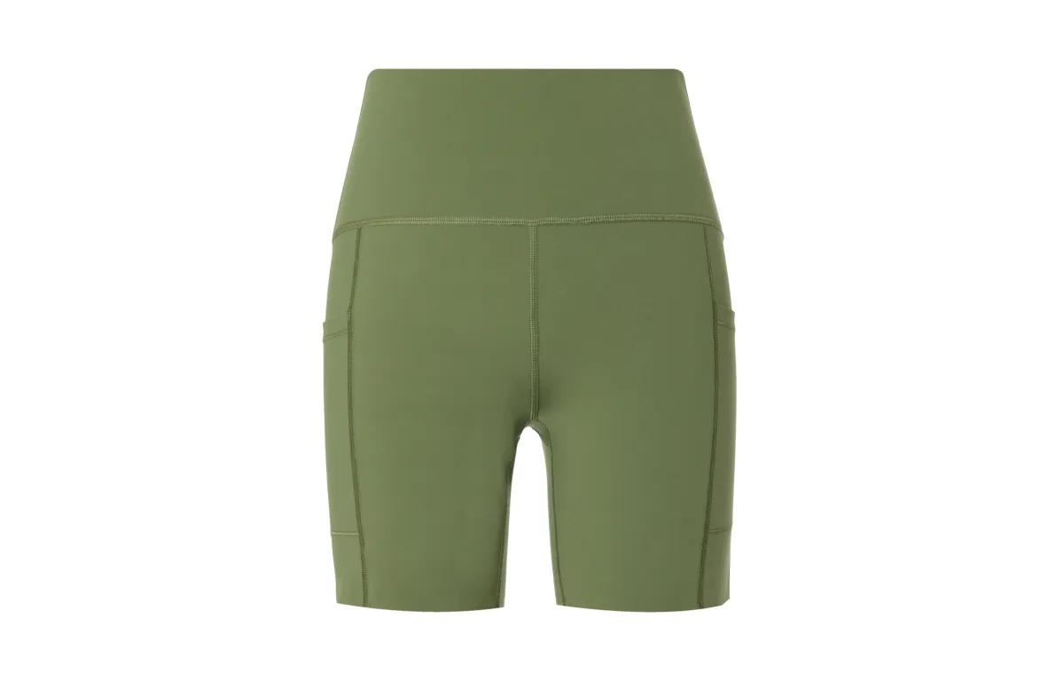 New Balance Casual Shorts Women's Dark Olive Stone Color