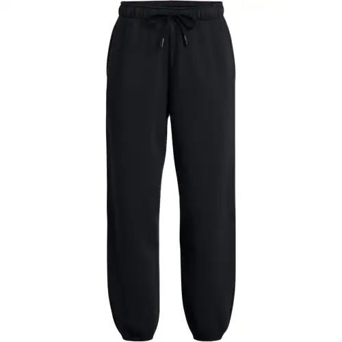 Under Armour IconWordmark Fleece Oversized Knitted Sweatpants Women's Black