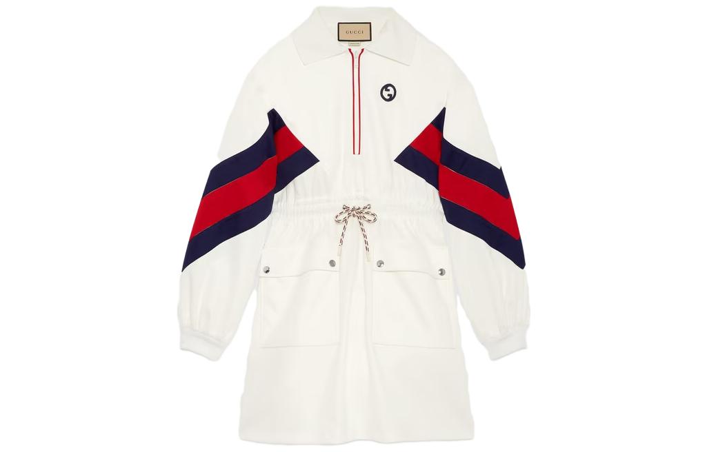 GUCCI Technical Jersey Polo Dress