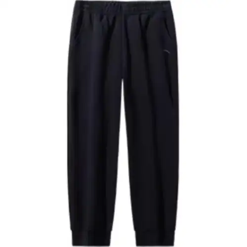 Anta Variety Training Collection Knitted Sweatpants Women's Basic Black