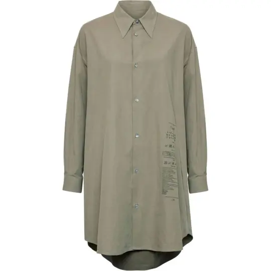 MM6 Maison Margiela cotton poplin shirt dress