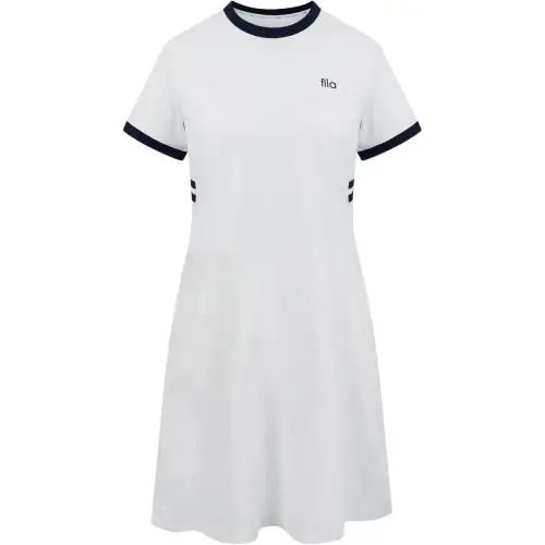 FILA Short Sleeved Dress Women's White