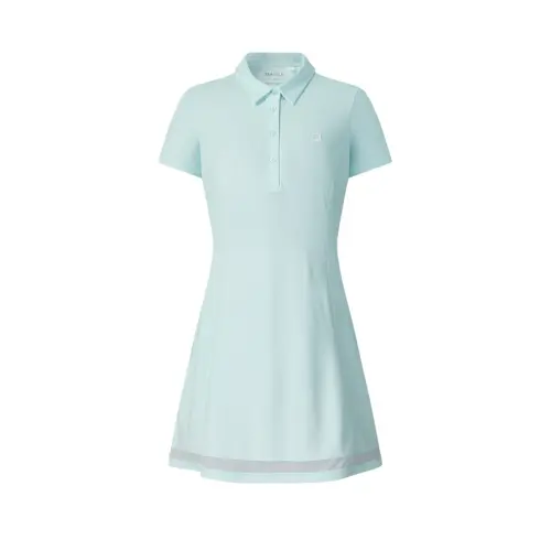 FILA Golf Short Sleeved Dress Women's Light Mugwort Green