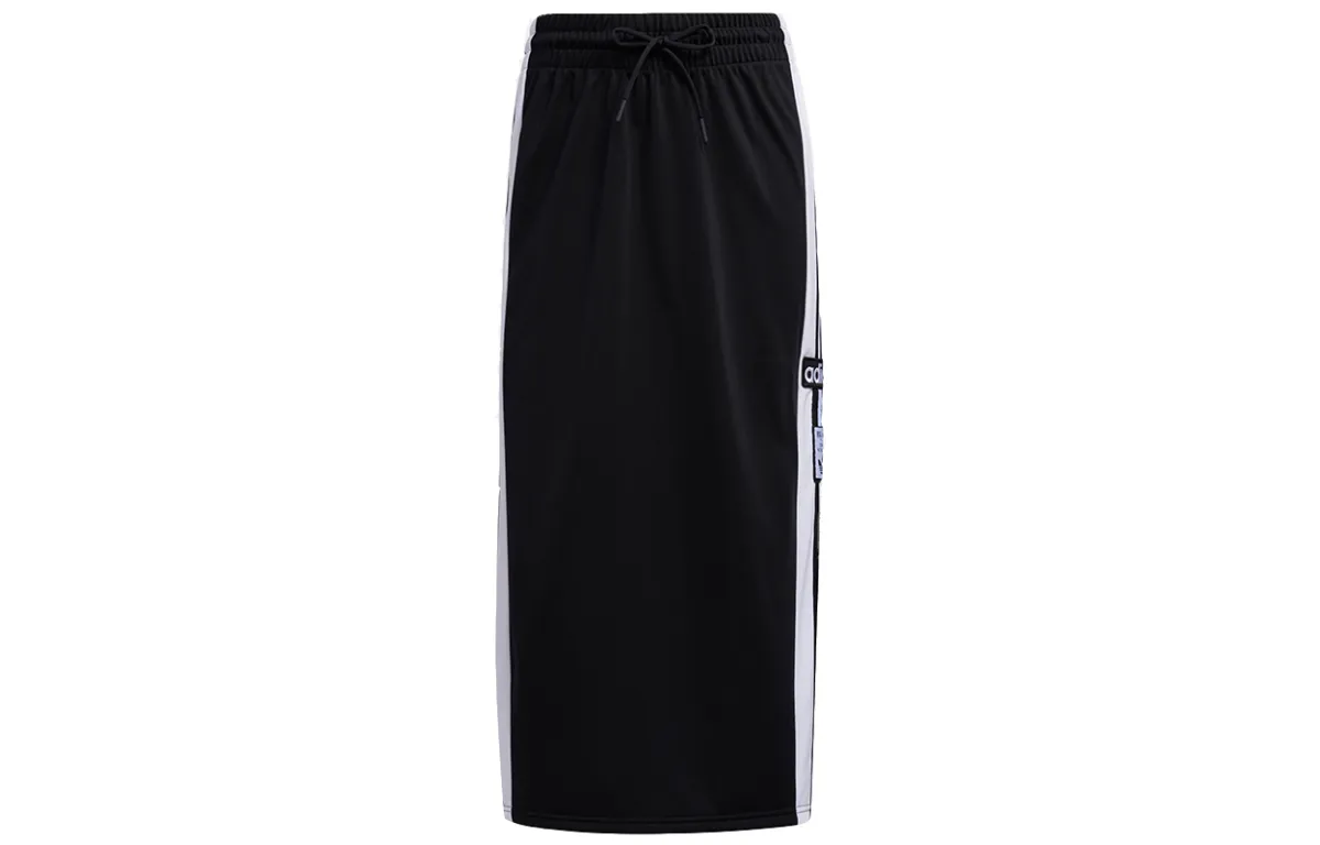 Adidas Originals ADIBREAK Casual Long Skirt Women's Black