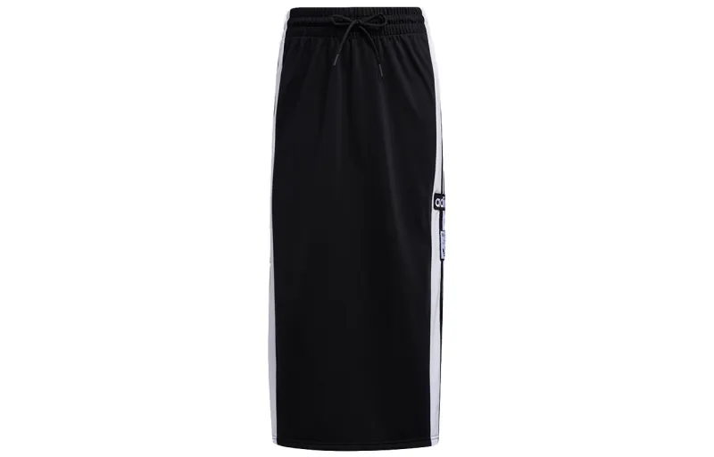 Adidas Originals ADIBREAK Casual Long Skirt Women's Black