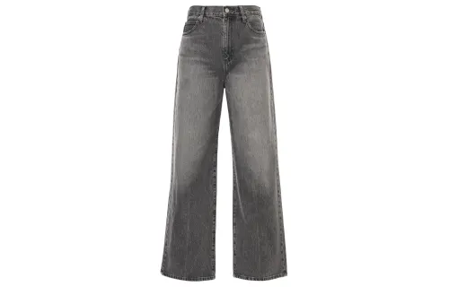 UNIQLO Jeans Women's Sky Gray Moderate Straight Fit Pants