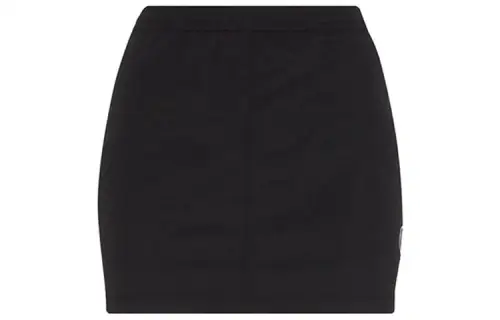 Vetements Casual Short Skirts Women's Black Short Bodycon Skirt