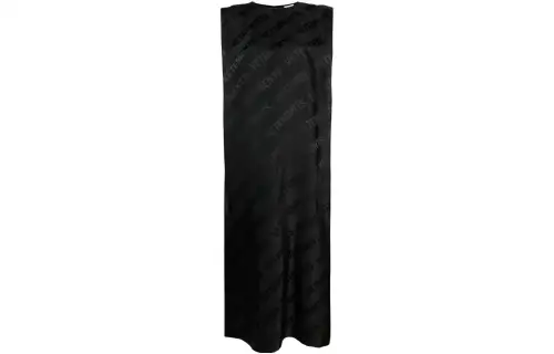 Vetements logo-print sleeveless dress