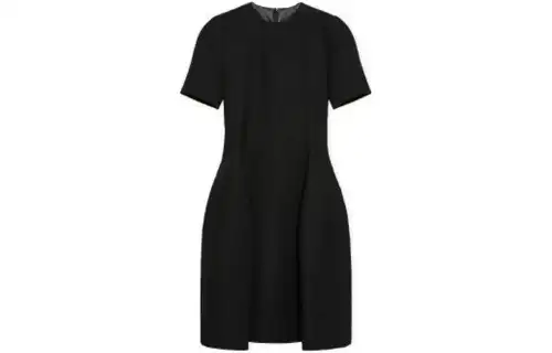 LOEWE FW23 Short Sleeved Dress Women's Black