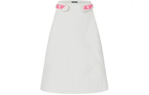 LOUIS VUITTON Casual Long Skirt Women's White