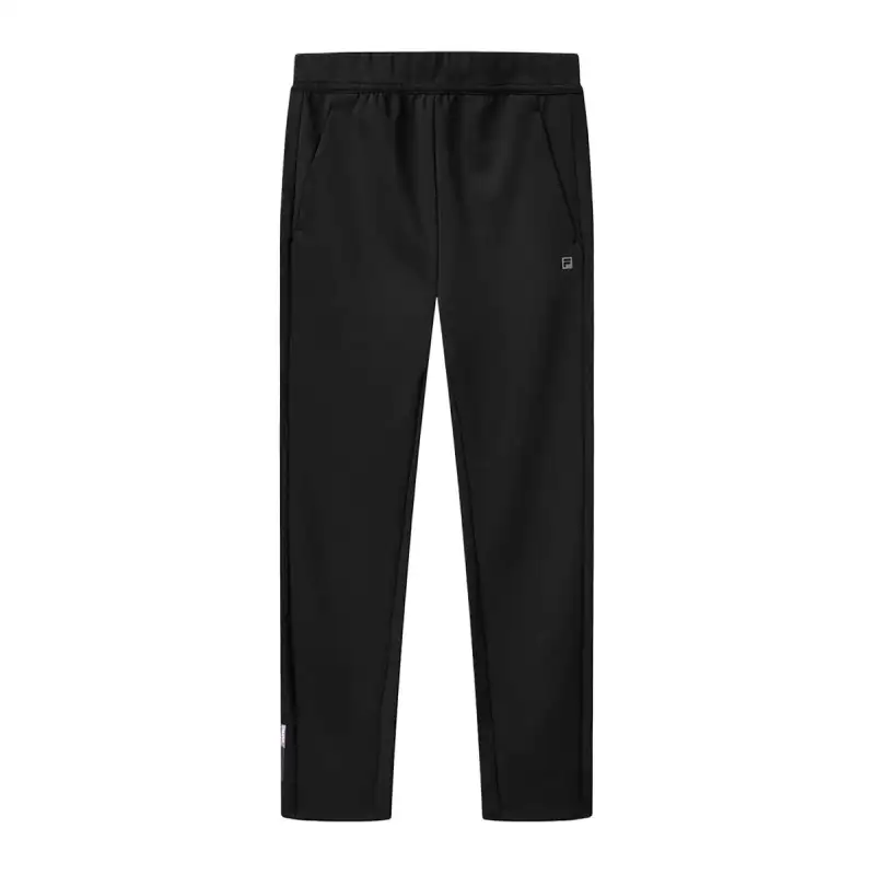 FILA Knitted Sweatpants Women's Pitch Black BK