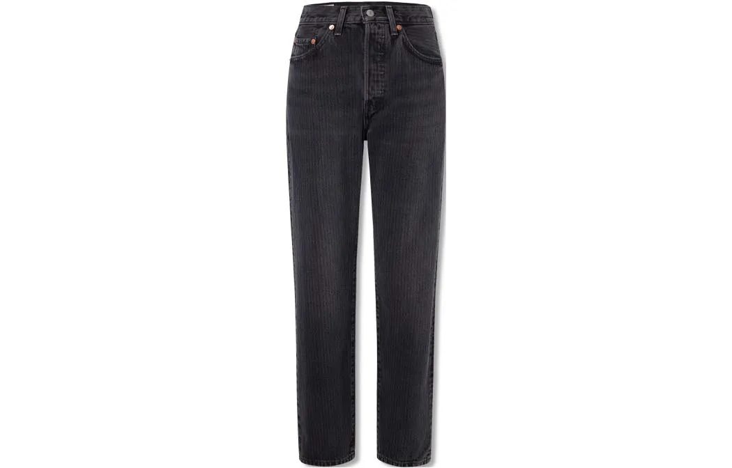 Levi's Jeans Women's Gray Moderate Straight Fit Pants