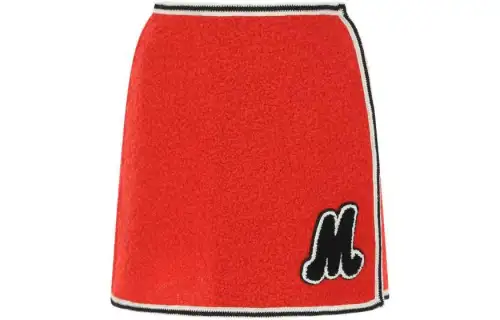MIU MIU Casual Short Skirts Women's Red Short Other