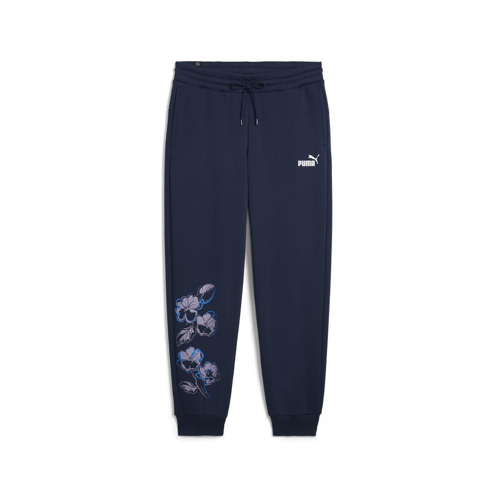 Женские штаны PUMA Essentials+ Floral Vibes (синие)