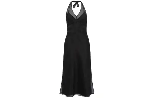 PRADA Sleeveless Dress Women's Black