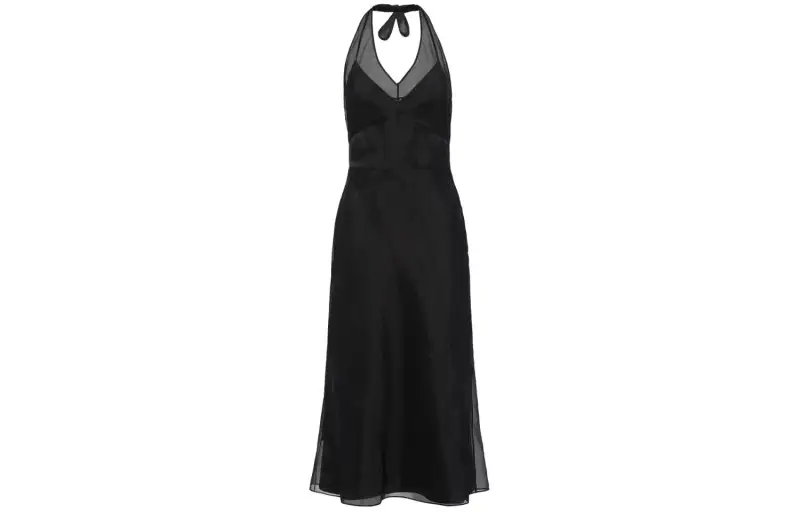 PRADA Sleeveless Dress Women's Black