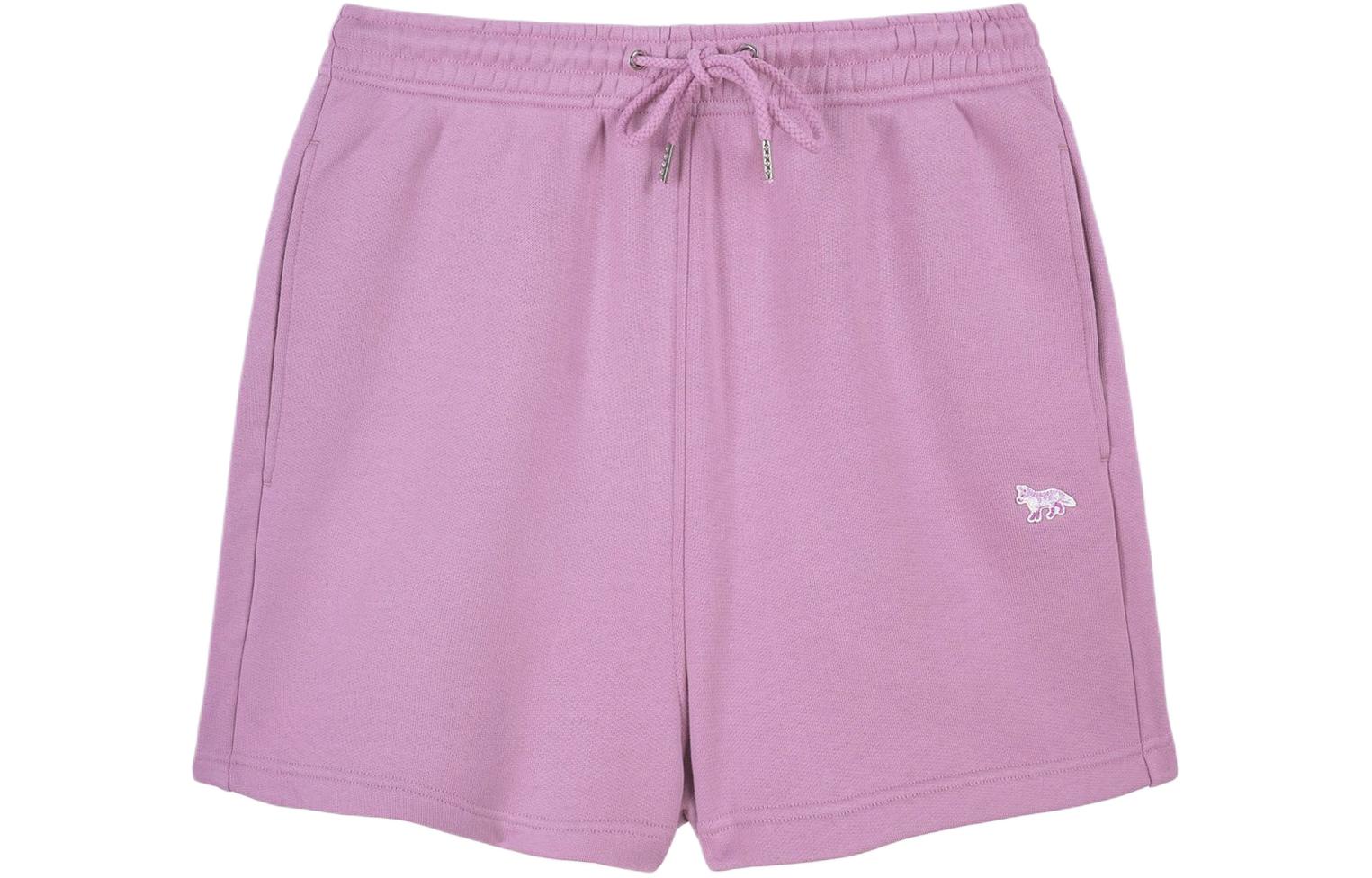 Женские шорты Maison Kitsune BABY FOX (пурпурные)