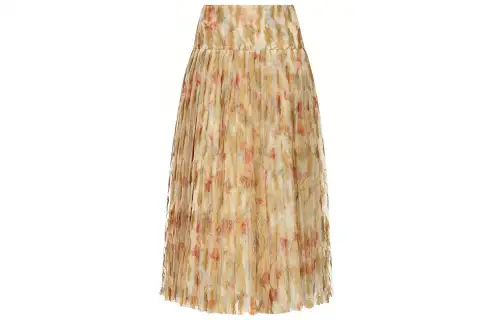DIOR SS21 Casual Long Skirt Women's Beige