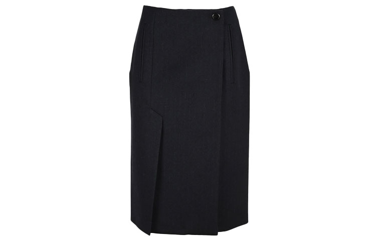 PRADA FW21 Casual Long Skirt Women's Blue