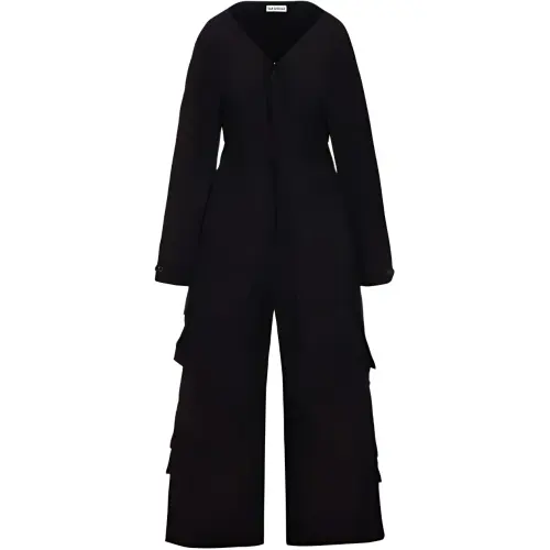 Balenciaga Cargo Jumpsuit 'Black'