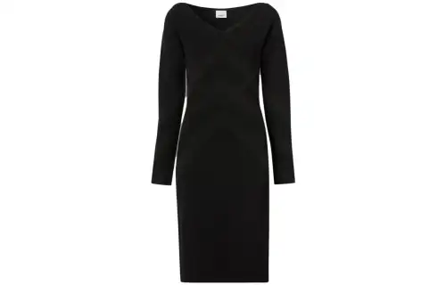 Burberry SS23 Long Sleeved Dress Women's Black