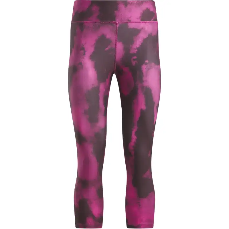 Reebok Identity Training Capri Leggings Women's Fuchsia/Black