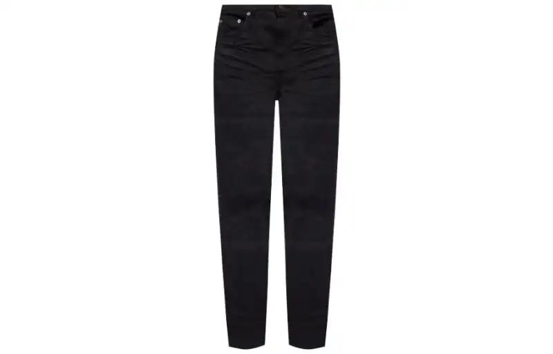 SAINT LAURENT SS23 Jeans Women's Black