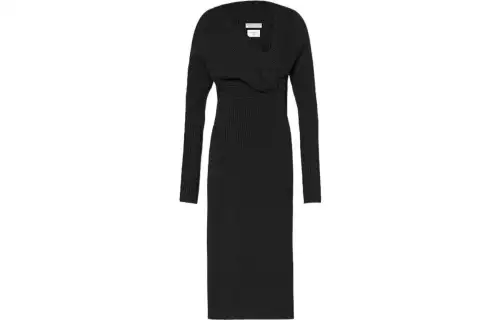 Bottega Veneta Long Sleeved Dress Women's