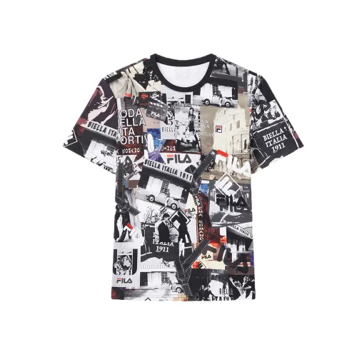 FILA T Shirt Men's All Over Print