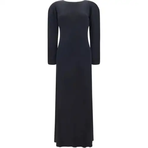 THE ROW Long Sleeved Dress Women's Black