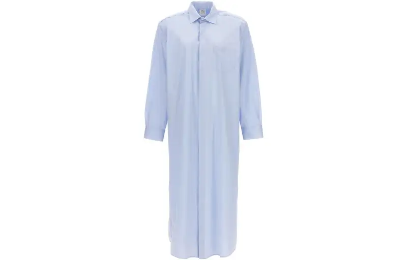 Vetements Embroidered logo Shirt Dress
