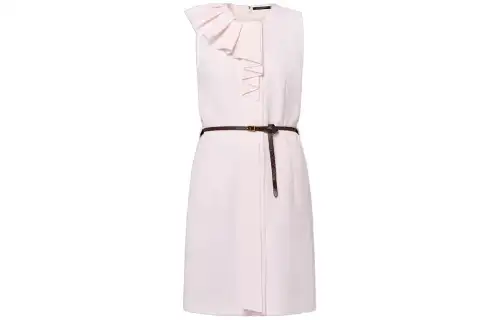 LOUIS VUITTON Sleeveless Dress Women's Pink
