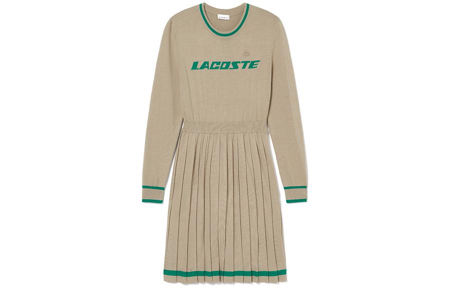 Женское платье LACOSTE EF6823-02S (хаки)