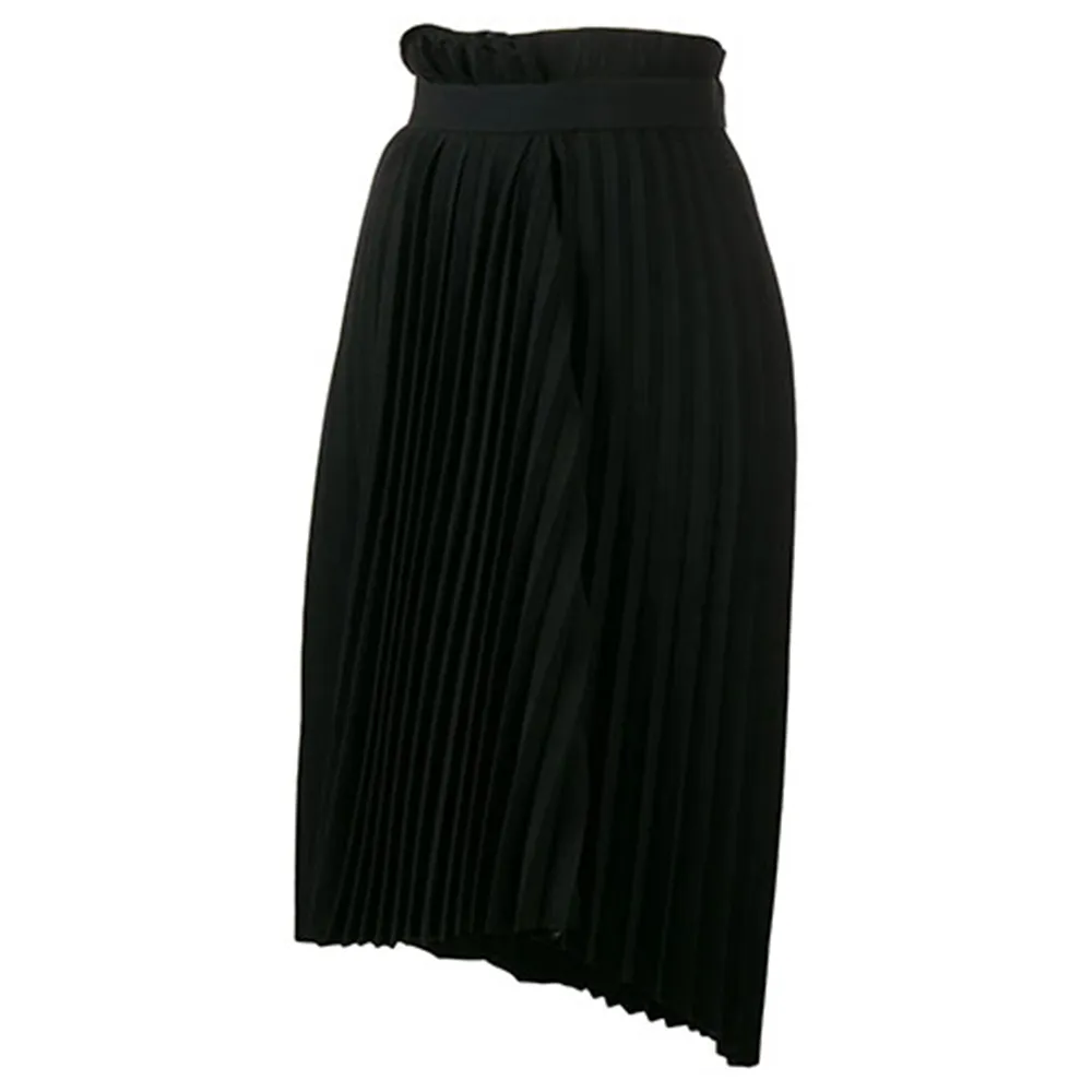 Balenciaga asymmetrical pleated skirt