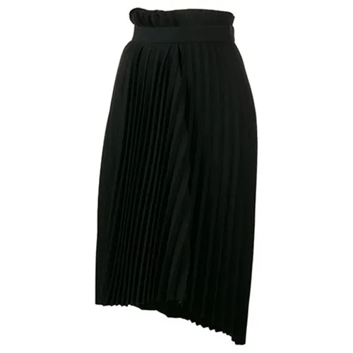 Balenciaga asymmetrical pleated skirt