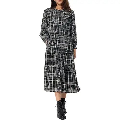 UNIQLO Long Sleeved Dress Women's Dark Gray