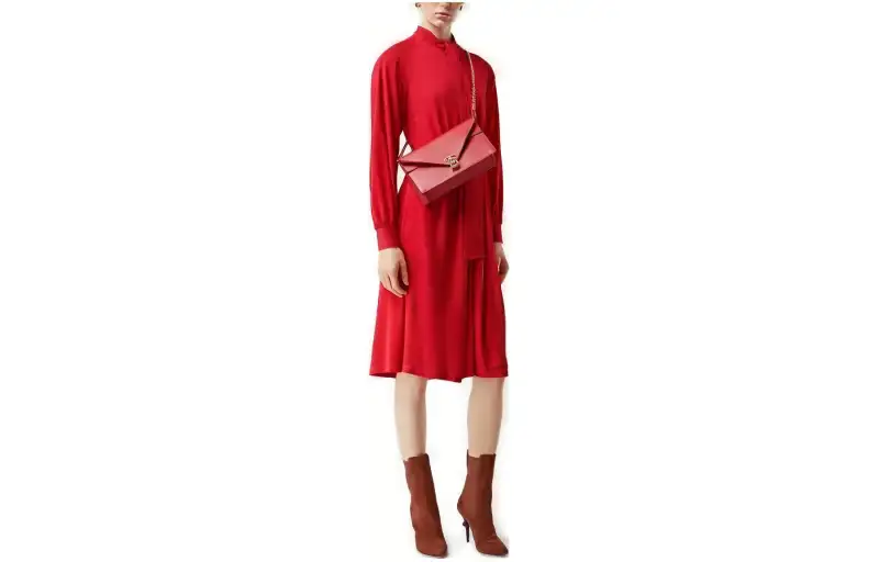 Burberry Long Sleeved Dress Women's