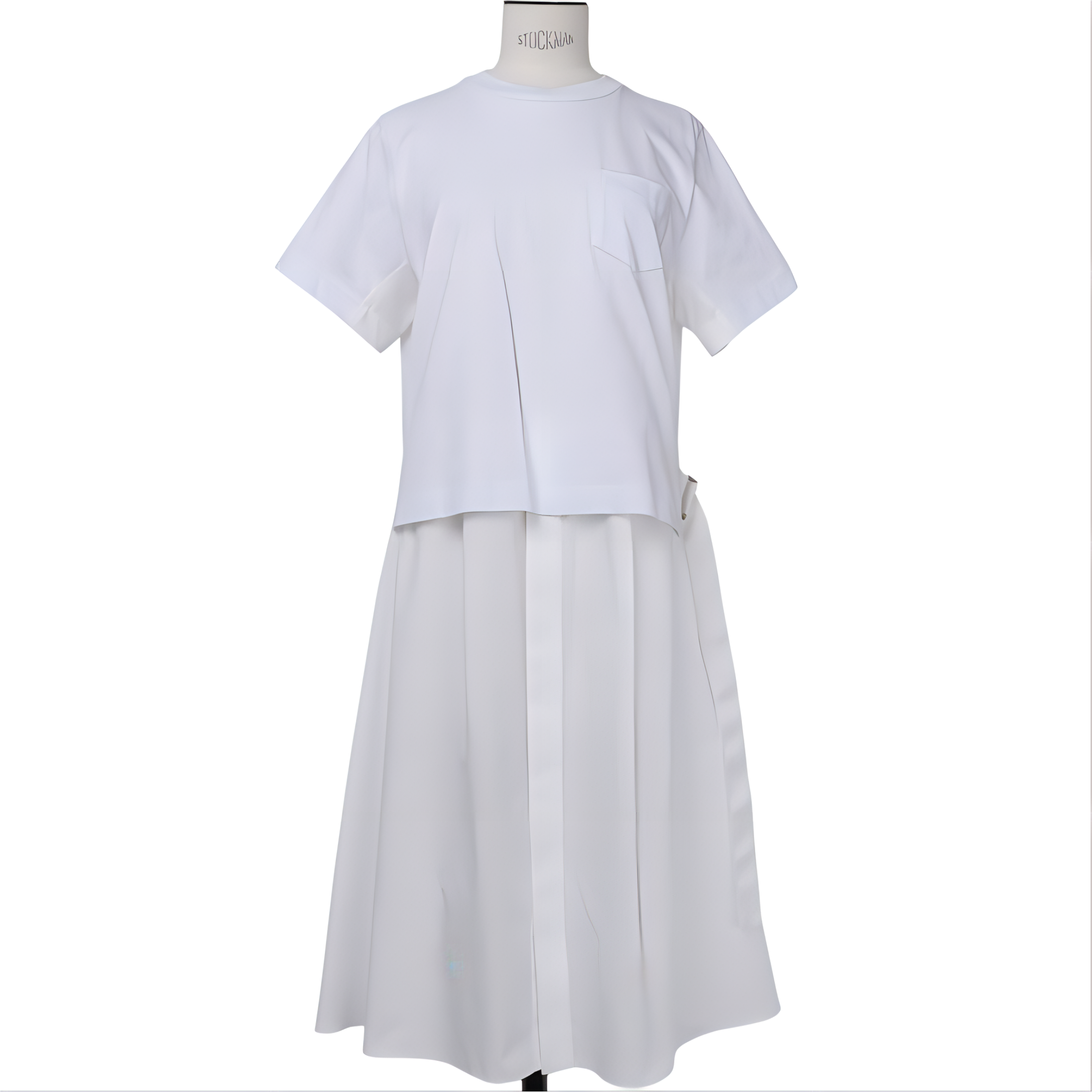 Женское платье Sacai Sacai (белая)