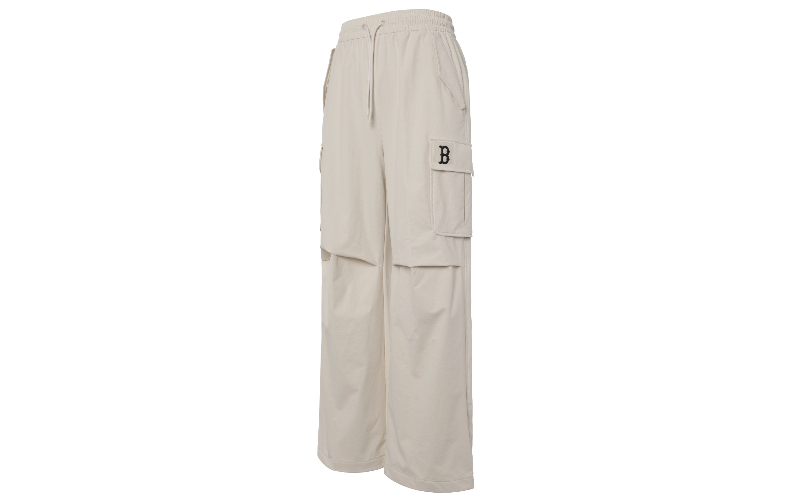 Женский рюкзак MLB Basic Boston Red Sox Woven Pants (темно-кремовые)