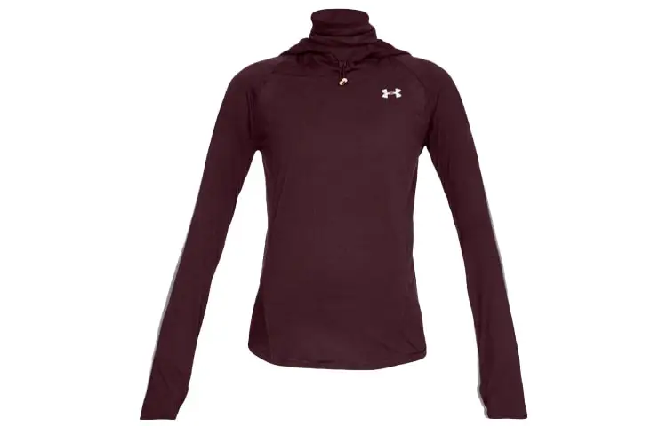 Under Armour Micro Fitness Clothing Women's Burgundy Moderate