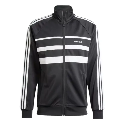 Adidas Originals The First panelled zip-up sweatshirt