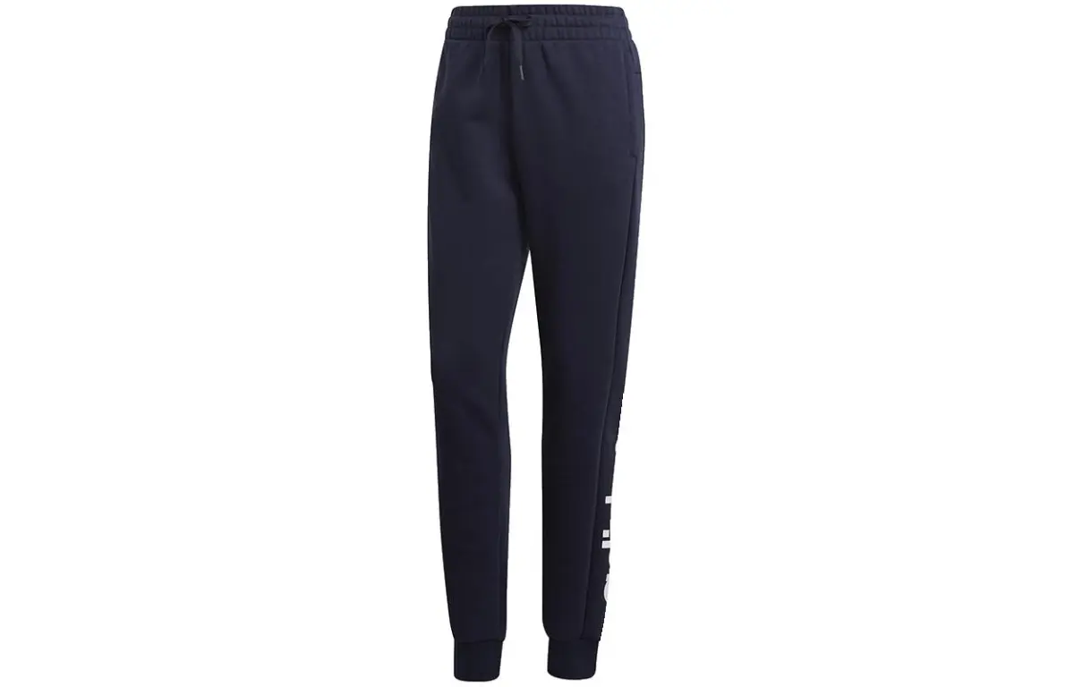 Adidas Knitted Sweatpants Women's Navy Blue