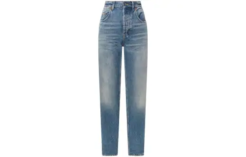 SAINT LAURENT FW23 Jeans Women's Blue
