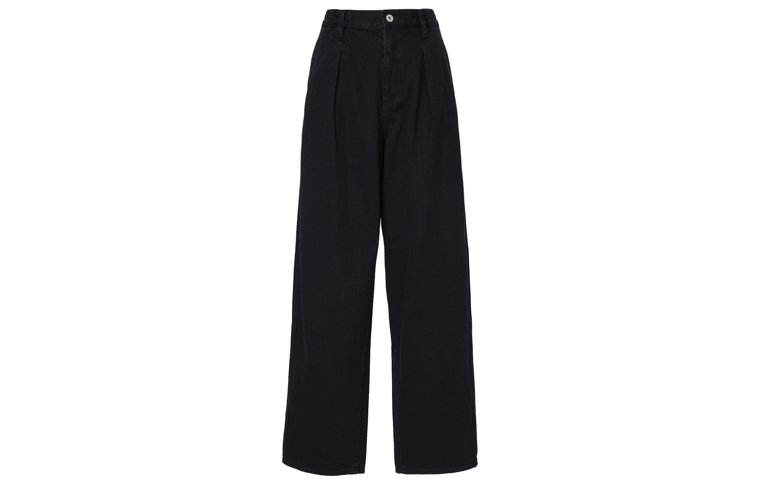 Женские джинсы UNIQLO FW24 (черные)