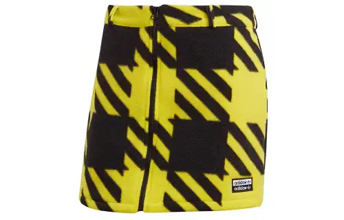 Adidas Originals Casual Short Skirts Women's Lemon